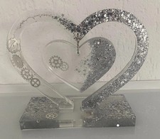Herz glitzer zahnräder gebraucht kaufen  Ehingen (Donau)