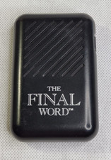 Caixa de voz The Final Word máquina de insulto adulto proibição vintage 1990 funciona testado, usado comprar usado  Enviando para Brazil