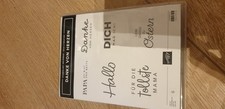 Stampin stempelset herzen gebraucht kaufen  Halvesbostel