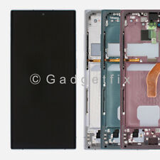 Quadro de tela digitalizador toque LCD tela tela OLED para Samsung Galaxy S22 Ultra S908U comprar usado  Enviando para Brazil