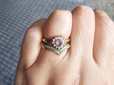 9ct gold pink for sale  ALFRETON