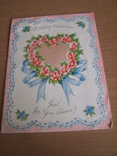 Vintage valentine greetings for sale  SWANSEA