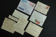 Lot autograph envelopes d'occasion  Expédié en Belgium