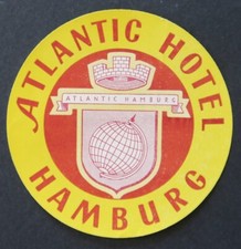 Ancienne étiquette hotel d'occasion  Nantes-