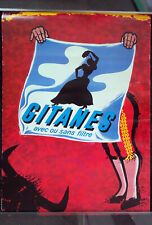 Affiche cigarettes gitanes d'occasion  Nancy-