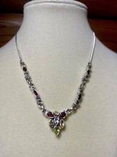 Sterling silver necklace for sale  Green Lane