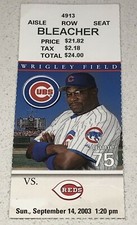 Cincinnati reds chicago for sale  Minneapolis