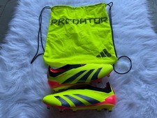Chuteiras Adidas Predator 24 Elite Laceless FG Energy Citrus Pack tamanho 8.5 IE2366 comprar usado  Enviando para Brazil