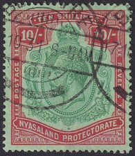 Nyasaland 1926 kgv for sale  EDINBURGH