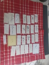 Cricket autographs for sale  CHELMSFORD