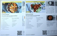 Rezeptkarten marley spoon gebraucht kaufen  Schutterwald
