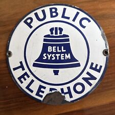 vintage telephone sign for sale  Elizabethton