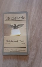 Reichskarte weserbergland gebraucht kaufen  Deutschland