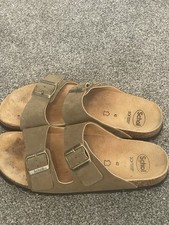 Scholl sandals suede for sale  POOLE