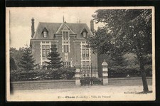 Cpa chaon villa d'occasion  Expédié en France