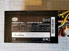 Alimentatore coolermaster 600 usato  Firenze
