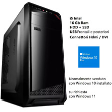Desktop assemblato computer usato  Fiumicino