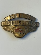 X-RARO🇺🇸COOL 1930s-40s”BRILL”INDUSTRIES ESTRADA CAMINHÃO MOTORISTA CHAPÉU CRACHÁ/PIN👀LQQK comprar usado  Enviando para Brazil