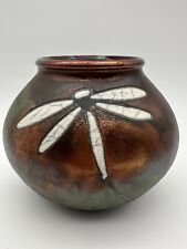 Dragonfly raku pottery for sale  Sioux Falls