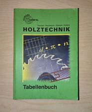 Tabellenbuch holztechnik pesch gebraucht kaufen  Eisenach