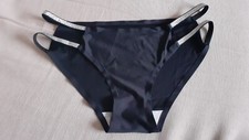 Black knickers silver for sale  SALE