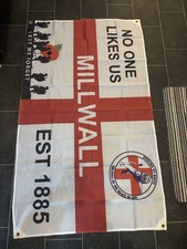 Millwall flag 5ft for sale  WORCESTER