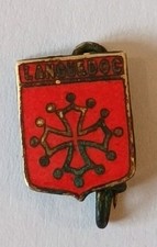 écussons broche ancienne d'occasion  Lamalou-les-Bains