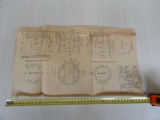 Disegno vintage originale usato  Santena