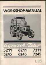 Ciągnik Zetor 5211 5245 6211 6245 7211 7245 instrukcja warsztatowa na sprzedaż  Wysyłka do Poland