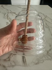 Transparent honey jar for sale  LONDON