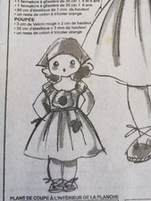Patron poupee modes d'occasion  France