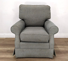 Armchair light blue for sale  BRISTOL