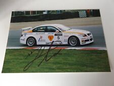 FOTO 7,5" X 5" ASSINADA À MÃO POR FELIX PORTEIRO - WTCC BMW comprar usado  Enviando para Brazil