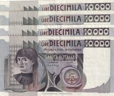Repubblica italiana 10.000 usato  Barletta