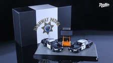 Rollin 1/64 APAxpo Exclusive CHP Last 2 Ford Crown Victoria California Highway comprar usado  Enviando para Brazil