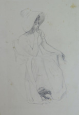 Ritratto femminile disegno usato  Torino