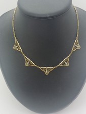 Collier draperie filigrané d'occasion  Le Mans