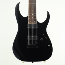 Ibanez RG7321 com ponte de cauda dura preta usada 2006 jacarandá FB 7º com estojo macio comprar usado  Enviando para Brazil