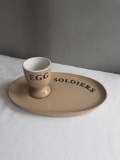 Ceramic egg soldiers for sale  REDHILL