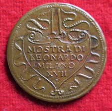 Medaglia ricordo mostra usato  Ascoli Piceno