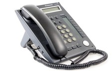 Używany, Telefon systemowy Panasonic KX-DT321 czarny na sprzedaż  Wysyłka do Poland