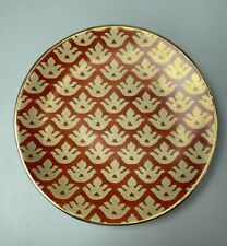 Usado, Lanche L'Objet Fortuny Canestrelli Canape laranja ouro 24K detalhes 6" comprar usado  Enviando para Brazil