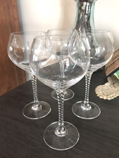CONJUNTO DE 4 TAÇAS DE VINHO STUDIO NOVA DE VENEZA ÁUSTRIA VINTAGE EXCELENTE ESTADO USADO comprar usado  Enviando para Brazil