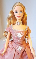 Boneca Barbie OOAK Cabelo Loiro Longo em Vestido Rosa Wedgwood TnT Cintura LEIA comprar usado  Enviando para Brazil