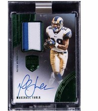 Usado, 2021 Panini Eminence autógrafos Green Marshall Faulk cartão adesivo assinado (#2/3) 🔥 comprar usado  Enviando para Brazil