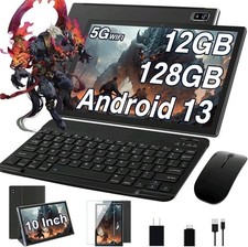 Exklusives Aocwei-Tablet 10" Android 13 - 128GB, WiFi+5G OVP comprar usado  Enviando para Brazil
