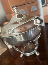 Vintage silver chafing for sale  Carthage