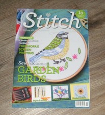 Revista bordada STITCH #99 projetos Garden BIRDS padrões canvas, usado comprar usado  Enviando para Brazil