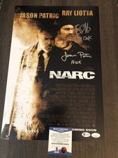 Usado, Pôster Narc Ray Liotta Jason Patric duplo assinado 12x18 (JSA BAS) comprar usado  Enviando para Brazil
