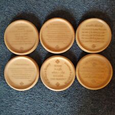 Scottish wooden coasters for sale  EDINBURGH